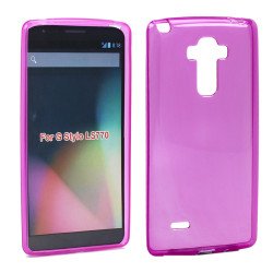 LG G Stylo G4 Stylus LS770 TPU Gel Soft Case (Pink)